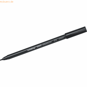 10 x Edding Kalligrafie-Stift edding 1255 2.0mm schwarz von Edding
