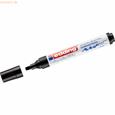 Edding Kalligrafiedding Marker creative edding 1455 1-5mm schwarz Edding Kalligrafiedding Marker creative edding 1455 1-5mm schwarz von Edding