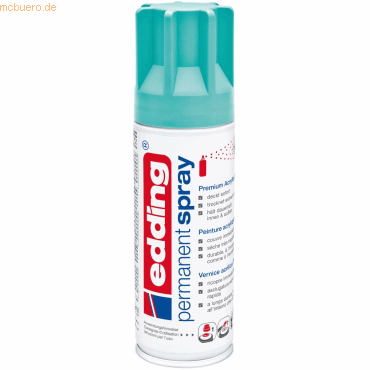 Edding Permanent Spray opulent türkis 200ml von Edding