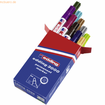 Edding Permanentmarker edding 300 sortiert Edding Permanentmarker edding 300 sortiert von Edding