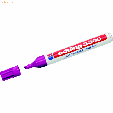 10 x Edding Permanentmarker edding 3300 rot violett 10 x Edding Permanentmarker edding 3300 rot violett von Edding