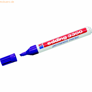 10 x Edding Permanentmarker edding 3300 violett 10 x Edding Permanentmarker edding 3300 violett von Edding