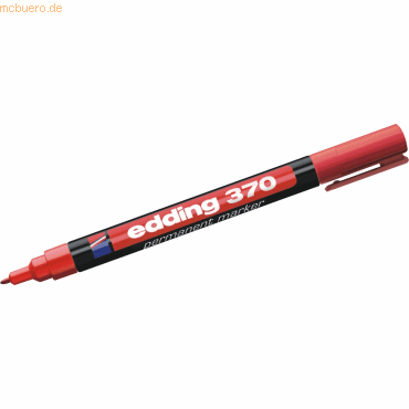 Edding Permanentmarker edding 370 rot Edding Permanentmarker edding 370 rot von Edding