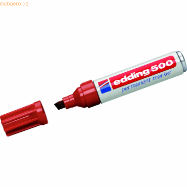 10 x Edding Permanentmarker edding 500 braun 10 x Edding Permanentmarker edding 500 braun von Edding