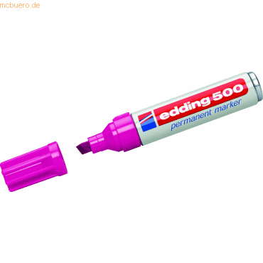 10 x Edding Permanentmarker edding 500 rosa 10 x Edding Permanentmarker edding 500 rosa von Edding