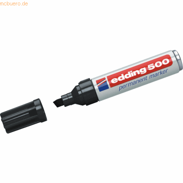 Edding Permanentmarker edding 500 schwarz Edding Permanentmarker edding 500 schwarz von Edding
