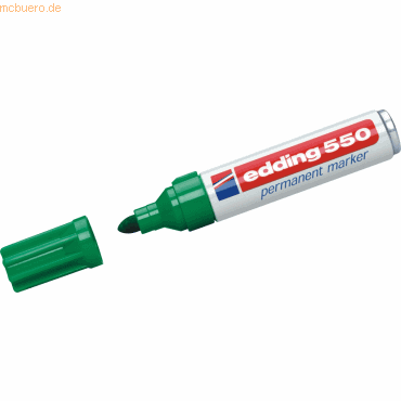 Edding Permanentmarker edding 550 grün Edding Permanentmarker edding 550 grün von Edding