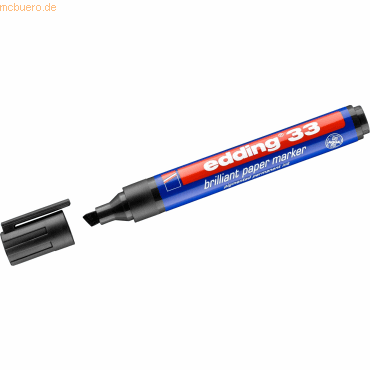 Edding Pigmentmarker edding 33 brilliant paper marker nachfüllbar 1-5m Edding Pigmentmarker edding 33 brilliant paper marker nachfüllbar 1-5m von Edding