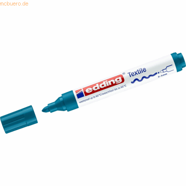 Edding Textilmarker edding 4500 creative Rundspitze 2-3mm orientblau Edding Textilmarker edding 4500 creative Rundspitze 2-3mm orientblau von Edding