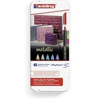 edding 1200 metallic Filzstifte farbsortiert, 6 St. edding 1200 metallic Filzstifte farbsortiert, 6 St. von Edding