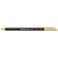 edding 1200 metallic colourpen Filzstift gold, 1 St. von Edding