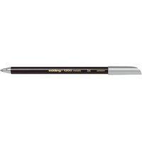 edding 1200 metallic colourpen Filzstift silber, 1 St. von Edding