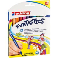 edding 15, Funtastic Kinderfasermaler - 12 Stück edding 15, Funtastic Kinderfasermaler - 12 Stück von Edding