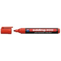 edding 300 Permanentmarker rot 1,5 - 3,0 mm von Edding