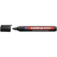 edding 300 Permanentmarker schwarz 1,5 - 3,0 mm, 1 St. von Edding