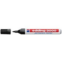 edding 3000 Permanentmarker schwarz 1,5 - 3,0 mm, 1 St. von Edding