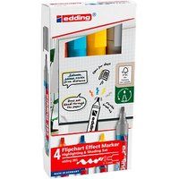 edding 385 Flipchart-Marker farbsortiert 1,0 - 5,0 mm, 4 St. edding 385 Flipchart-Marker farbsortiert 1,0 - 5,0 mm, 4 St. von Edding