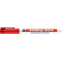 edding 404 Permanentmarker rot 0,75 mm, 1 St. von Edding