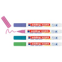 edding 4085 Kreidemarker 4er-Set - Metallic von Edding