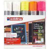 edding 4090 Kreidemarker farbsortiert 4,0 - 15,0 mm, 1 Set edding 4090 Kreidemarker farbsortiert 4,0 - 15,0 mm, 1 Set von Edding