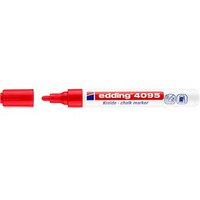 edding 4095 Kreidemarker rot 2,0 - 3,0 mm, 1 St. von Edding