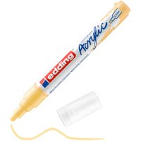 edding 5100 Acrylic "Acrylmarker - Mittel" - Pastell-Gelb edding 5100 Acrylic "Acrylmarker - Mittel" - Pastell-Gelb von Edding