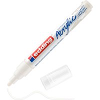 edding 5100 Acrylic "Acrylmarker - Mittel" - Verkehrsweiß von Edding