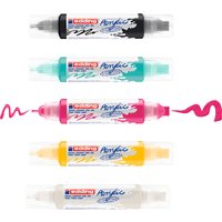 edding 5400 Acrylic "Acryl 3D - Basic", Double Liner, 5er-Set edding 5400 Acrylic "Acryl 3D - Basic", Double Liner, 5er-Set von Edding