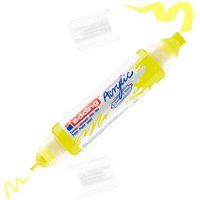 edding 5400 Acrylic "Acryl 3D - Double Liner" - Neon-Gelb von Gelb