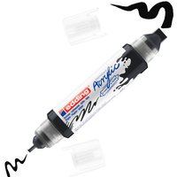 edding 5400 Acrylic "Acryl 3D - Double Liner" - Schwarz von Edding