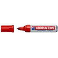 edding 550 Permanentmarker rot 3,0 - 4,0 mm von Edding