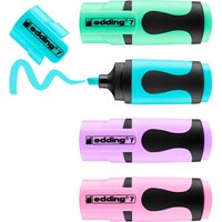 edding 7 "Mini-Textmarker" Pastell Set edding 7 "Mini-Textmarker" Pastell Set von Edding
