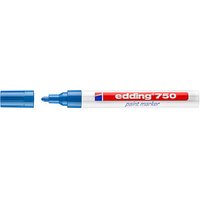 edding 750 Lackmarker blau 2,0 - 4,0 mm, 1 St. von Edding