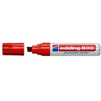 edding 800 Permanentmarker rot 4,0 - 12,0 mm, 1 St. von Edding