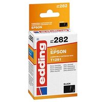 edding EDD-282  schwarz Druckerpatrone kompatibel zu EPSON T1291L von Edding