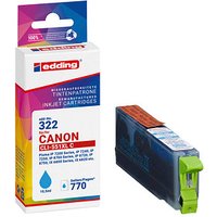 edding EDD-322  cyan Druckerpatrone kompatibel zu Canon CLI-551 XL von Edding