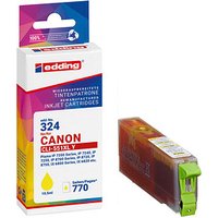 edding EDD-324  gelb Druckerpatrone kompatibel zu Canon CLI-551 XL von Edding