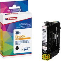 edding EDD-483 schwarz Tintenpatrone ersetzt EPSON 29XL / T2991XL edding EDD-483 schwarz Tintenpatrone ersetzt EPSON 29XL / T2991XL von Edding
