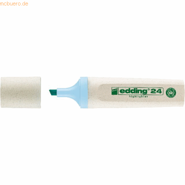 edding Textmarker Highlighter 24 EcoLine 4-24139 2-5mm pastellblau von Edding