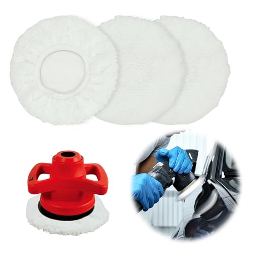 3 PCS Polierhauben aus Mikrofaser Kompatibel mit Poliermaschine 220–250 mm, 250mm Wachshauben Auto, Polierpads Aus Coral Fleece Für Autoaufbereitung, Waschbar und Lackschonend 3 PCS Polierhauben aus Mikrofaser Kompatibel mit Poliermaschine 220–250 mm, 250mm Wachshauben Auto, Polierpads Aus Coral Fleece Für Autoaufbereitung, Waschbar und Lackschonend von Eddrfy