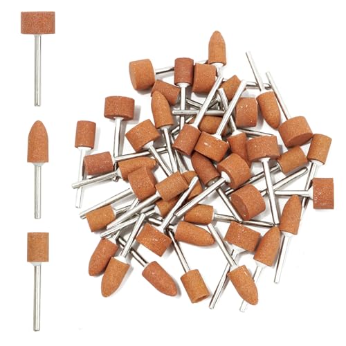 42 PCS Schleifaufsatz Set, Schleifsteine Zylinder/Kegel, 120 Körnung, Aufsätze für Bohrmaschine, Metall, Jade, Holz, Polieren, Basteln, Mini-Schleifer Zubehör 42 PCS Schleifaufsatz Set, Schleifsteine Zylinder/Kegel, 120 Körnung, Aufsätze für Bohrmaschine, Metall, Jade, Holz, Polieren, Basteln, Mini-Schleifer Zubehör von Eddrfy