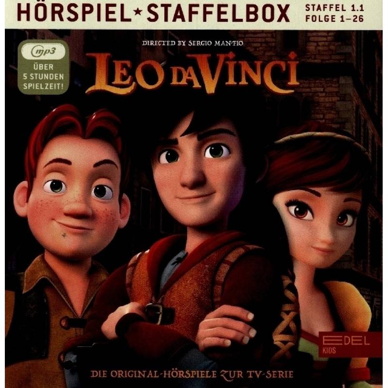 Leo Da Vinci.Staffel.1.1,1 Audio-Cd-Mp3 - Leo da Vinci, Leo Da Vinci (Hörbuch) von Edel Music & Entertainment CD / DVD