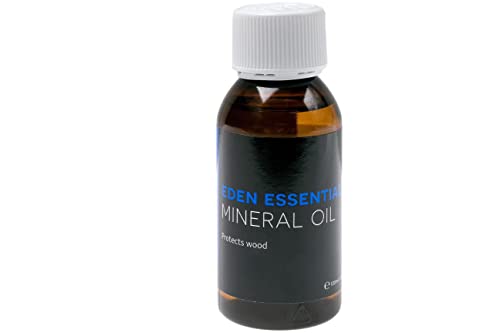 Eden Essentials Mineralöl für Holzschneidebretter, 120 ml, zur Pflege Deines Schneidebretts oder Holzgriffs von Eden Quality Products
