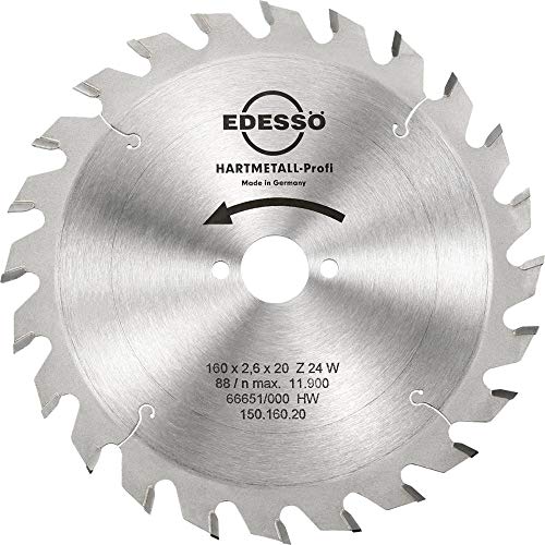 EDESSÖ HW Kreissägeblatt Profi 160x2,6x20mm Z24 W EDESSÖ HW Kreissägeblatt Profi 160x2,6x20mm Z24 W von Edessö