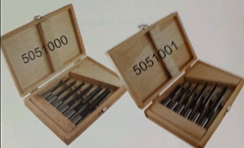 Edessö 6-teilig Langlochbohrer-Set SLB 1L, Schaft 13 mm, Linksschneidend, Holz, Metall Edessö 6-teilig Langlochbohrer-Set SLB 1L, Schaft 13 mm, Linksschneidend, Holz, Metall von Edessö