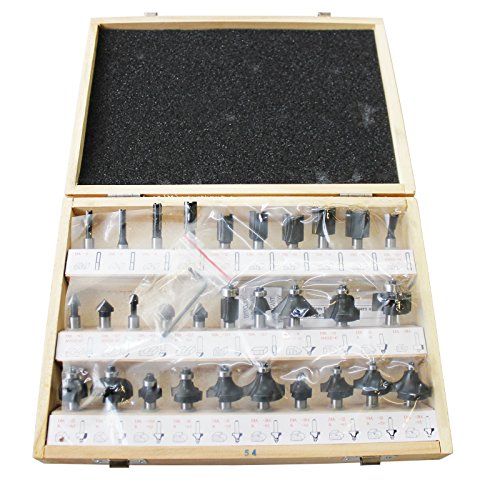 EDESSÖ S300 HW-Fräser Satz 30 Teile diverse Fräser, Schaft 8 mm EDESSÖ S300 HW-Fräser Satz 30 Teile diverse Fräser, Schaft 8 mm von Edessö