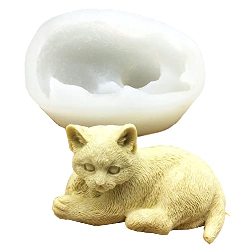 Edinber 3D-Kuchenform in Katzenform, Mousse-Kuchenform, Silikon, Cartoon, niedliche Tierform, DIY, handgefertigte Seife, Schokolade, Süßigkeiten, Backformen, Kuchendekorationswerkzeuge Edinber 3D-Kuchenform in Katzenform, Mousse-Kuchenform, Silikon, Cartoon, niedliche Tierform, DIY, handgefertigte Seife, Schokolade, Süßigkeiten, Backformen, Kuchendekorationswerkzeuge von Edinber