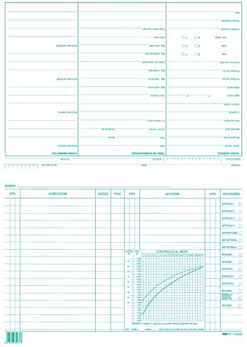 EDIPRO - E3528-50 Doppelkarten für Kinderärzte (grün) f.to 17x24 von Edipro