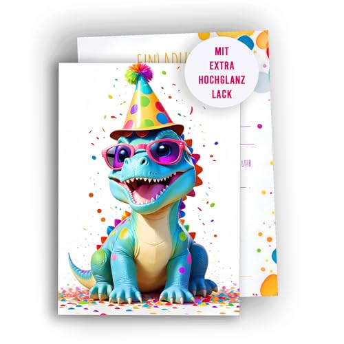 Edition Colibri 10 Einladungskarten Kindergeburtstag Mädchen und Junge, Tier Geburtstag, lustige Einladungen, Drache, Einladungskarten Teenager, A6 Edition Colibri 10 Einladungskarten Kindergeburtstag Mädchen und Junge, Tier Geburtstag, lustige Einladungen, Drache, Einladungskarten Teenager, A6 von Edition Colibri