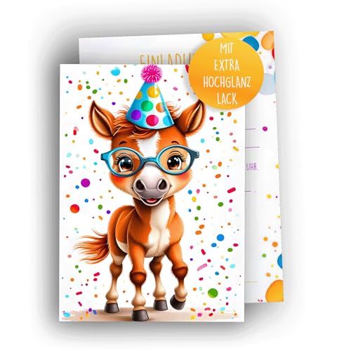 Edition Colibri 10 Einladungskarten Kindergeburtstag Mädchen und Kinder, Tier Geburtstag, coole, lustige Einladungen, Hund, Einladungskarten Teenager Edition Colibri 10 Einladungskarten Kindergeburtstag Mädchen und Kinder, Tier Geburtstag, coole, lustige Einladungen, Hund, Einladungskarten Teenager von Edition Colibri